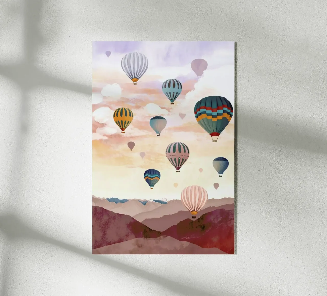 Airballoon Sky plexiglass da Goed Blauw