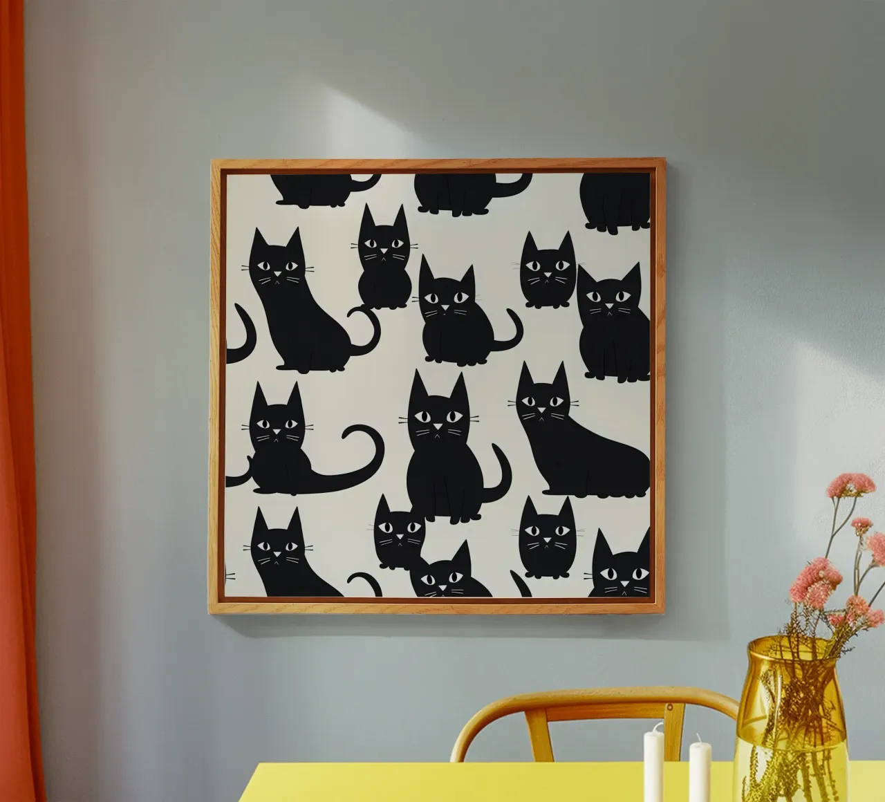 Black Cats plexiglass da George Griefy