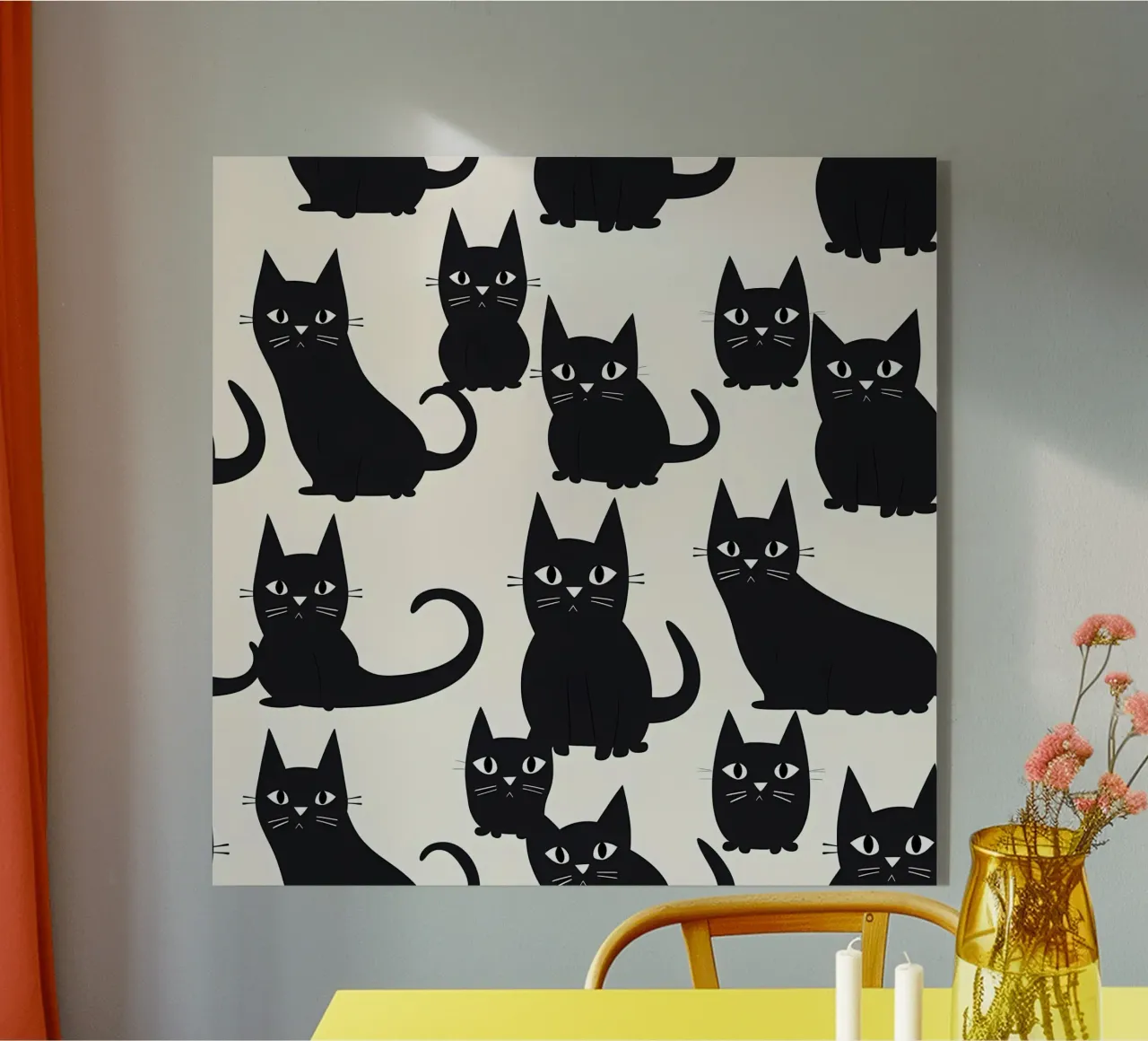 Black Cats plexiglass da George Griefy