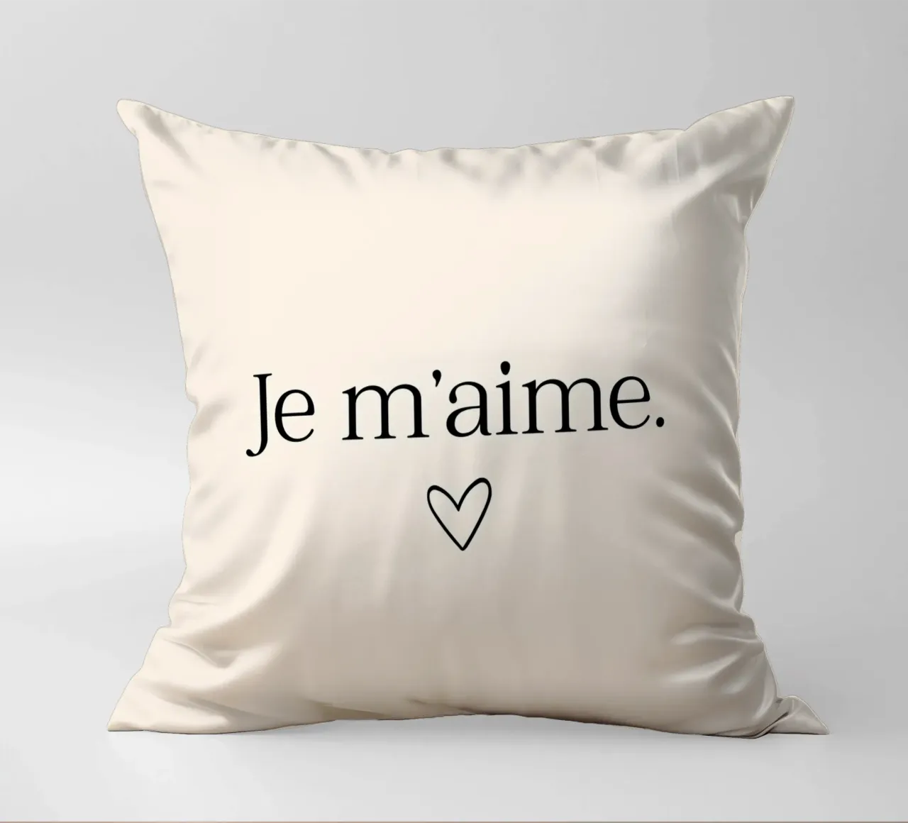 Je m'aime cuscino da designsbysophia