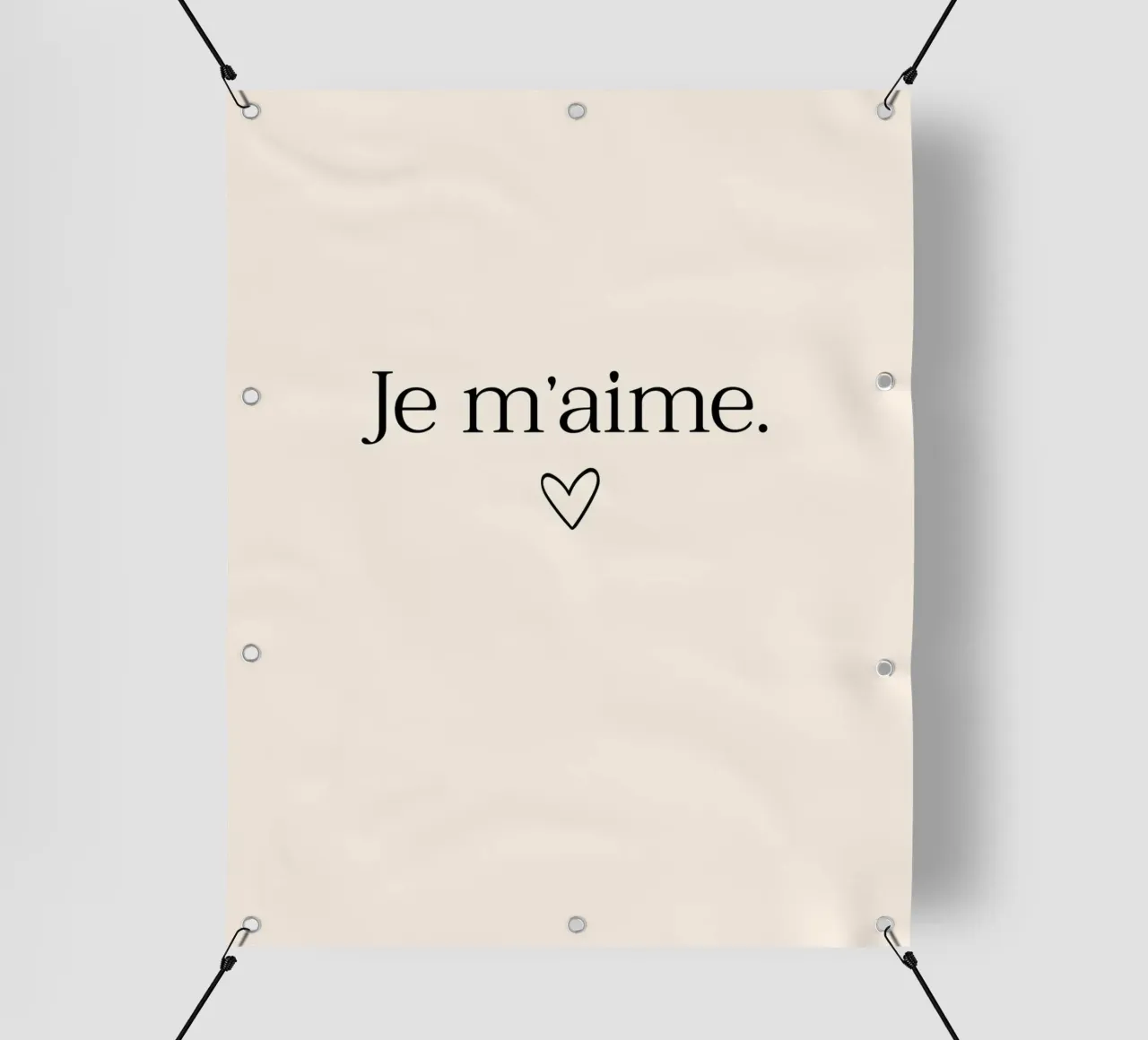 Je m'aime telo in pvc da designsbysophia
