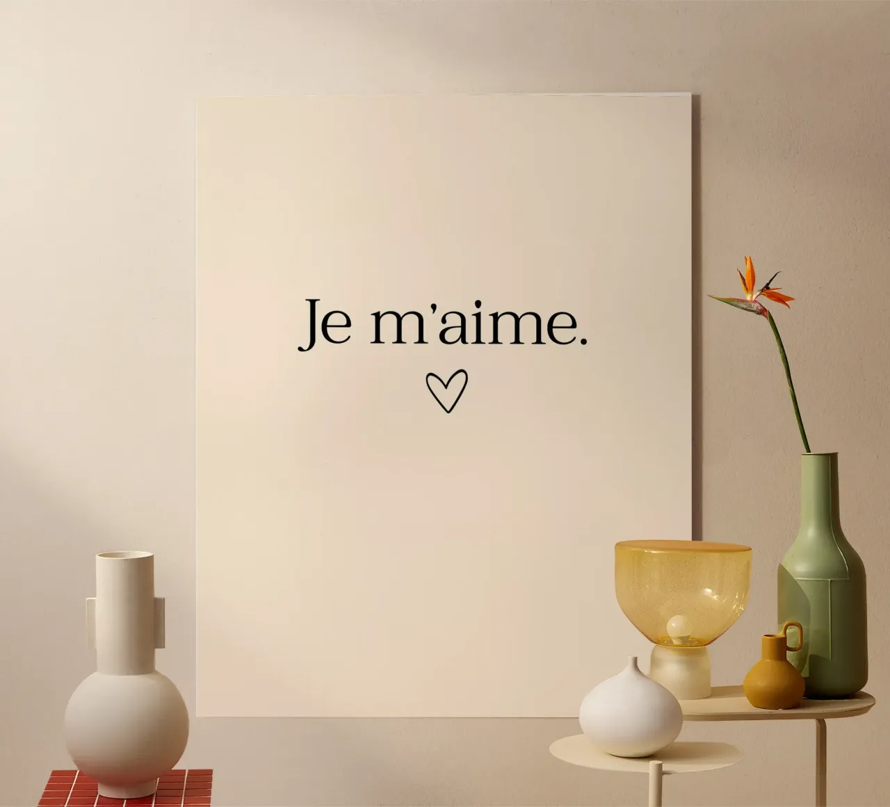 Je m'aime plexiglass da designsbysophia