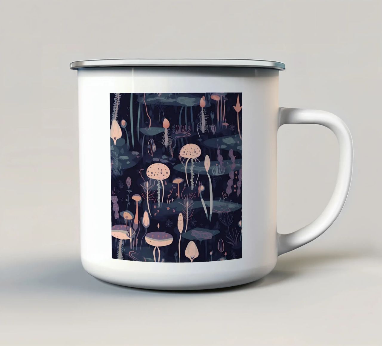 Underwater tazza in smalto da George Griefy