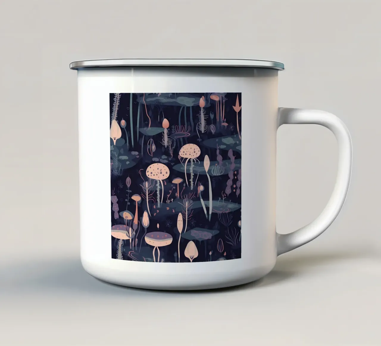 Underwater tazza in smalto da George Griefy