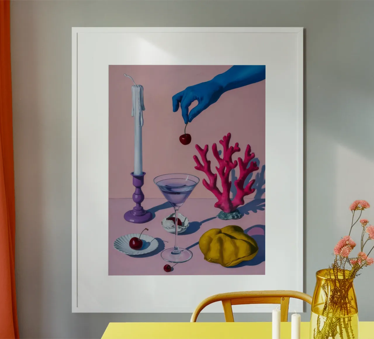 Mano della barriera corallina poster da Pan Denim