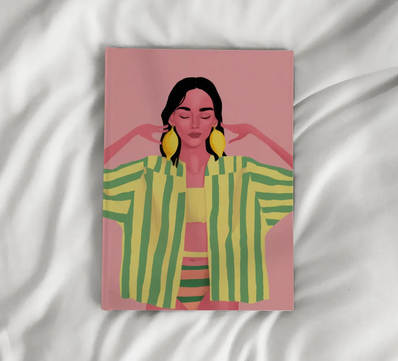 Floor Reading Repose notebook by Haven Fantasy