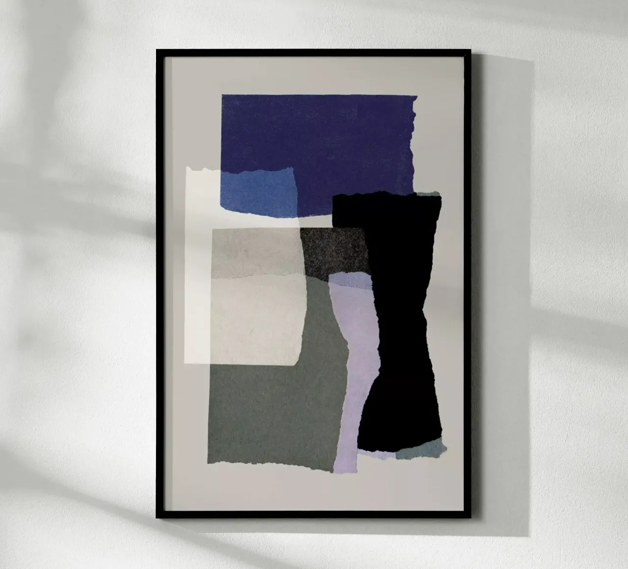 Pieces 23X poster con telaio in legno da Mareike Böhmer