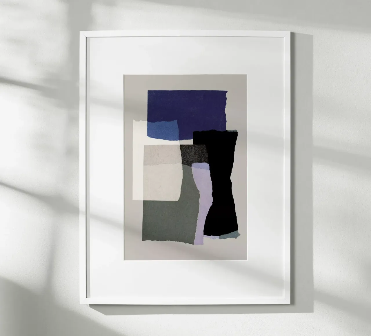 Pieces 23X poster con telaio in legno da Mareike Böhmer