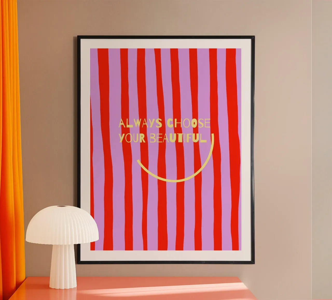 always choose your beautiful smile. carta hahnemühle da FRICKE DESIGN