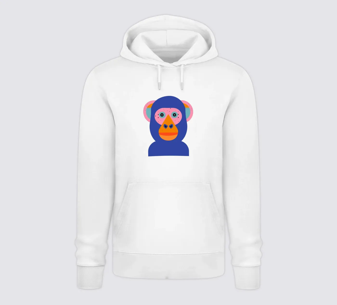 Monkey hoodie by DARIA IVANOVNA