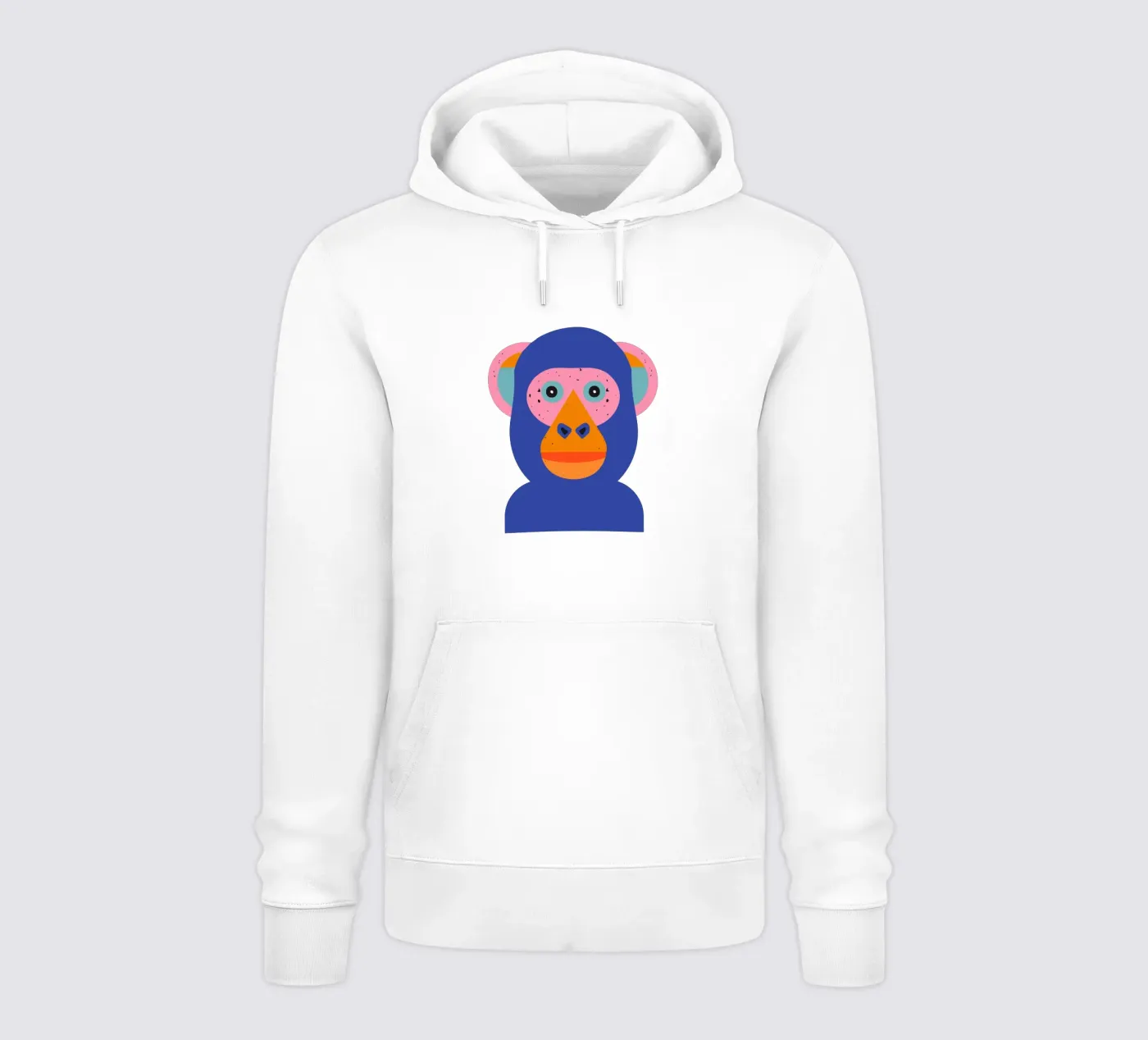 Monkey hoodie by DARIA IVANOVNA