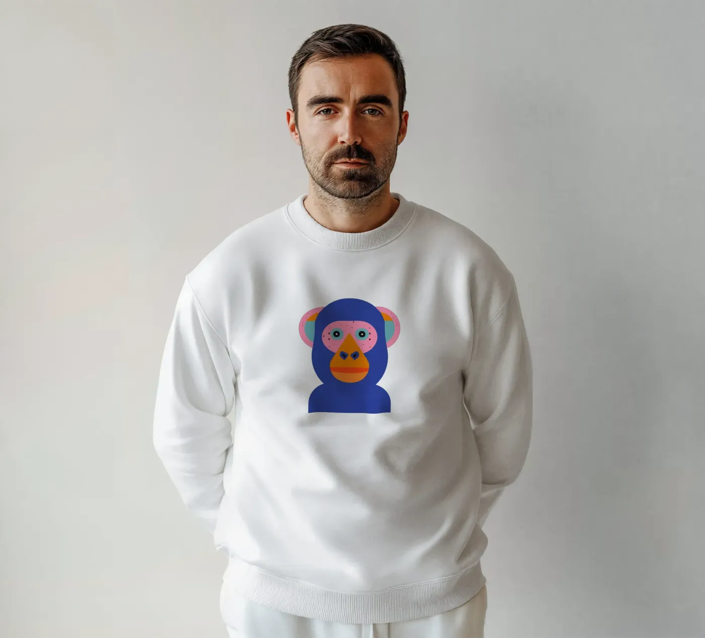 Monkey felpa da DARIA IVANOVNA