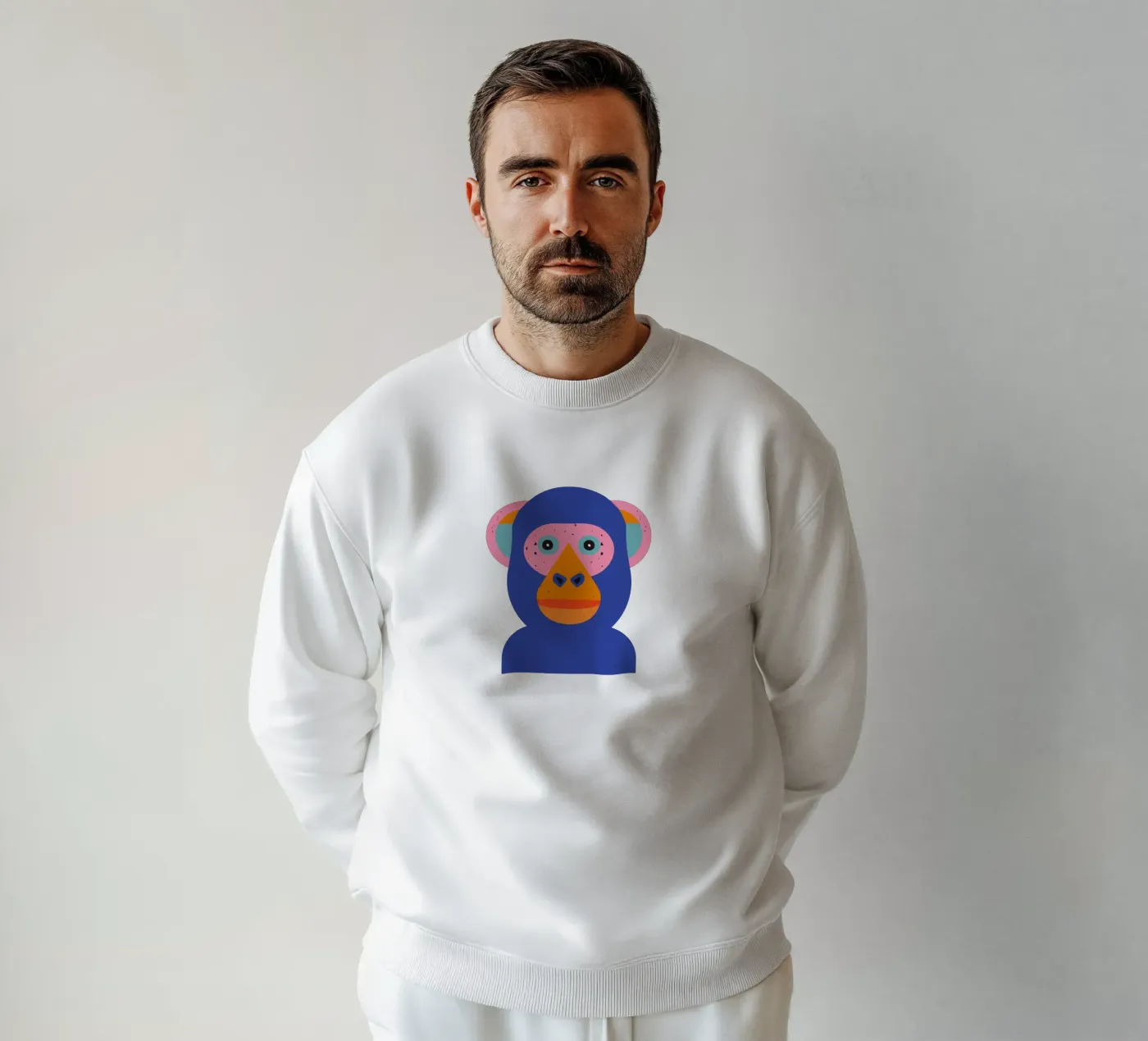 Monkey felpa da DARIA IVANOVNA