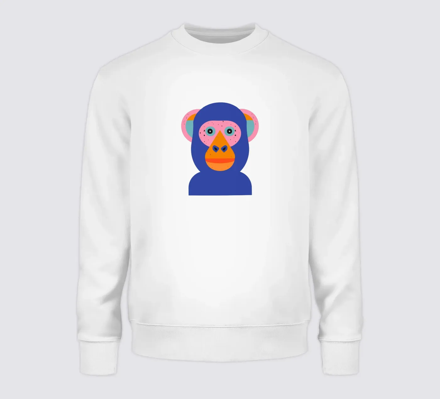 Monkey Sweatshirt von DARIA IVANOVNA