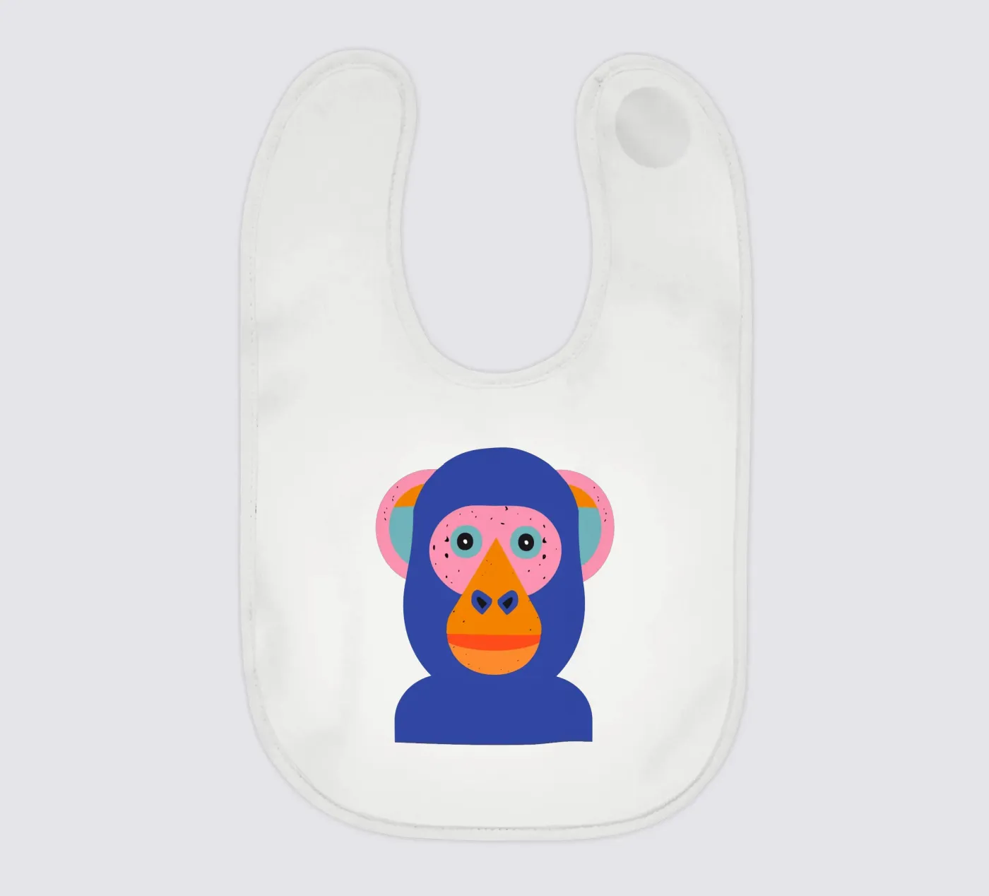 Monkey Babylätzchen von DARIA IVANOVNA