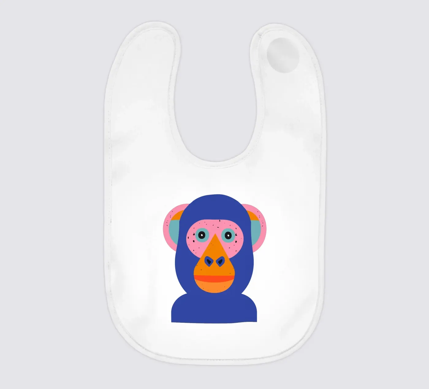 Monkey Babylätzchen von DARIA IVANOVNA