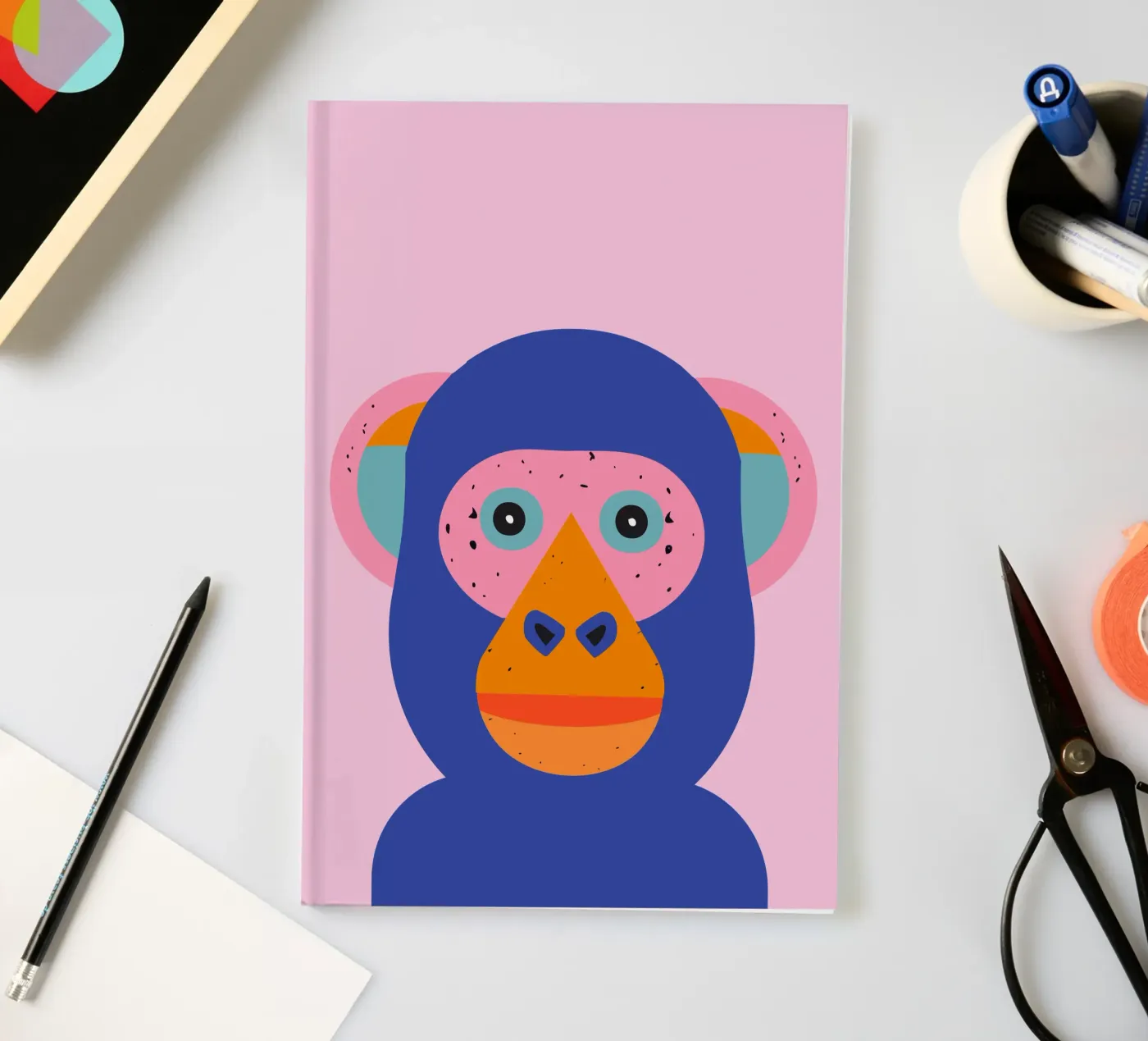 Monkey Notizbuch von DARIA IVANOVNA