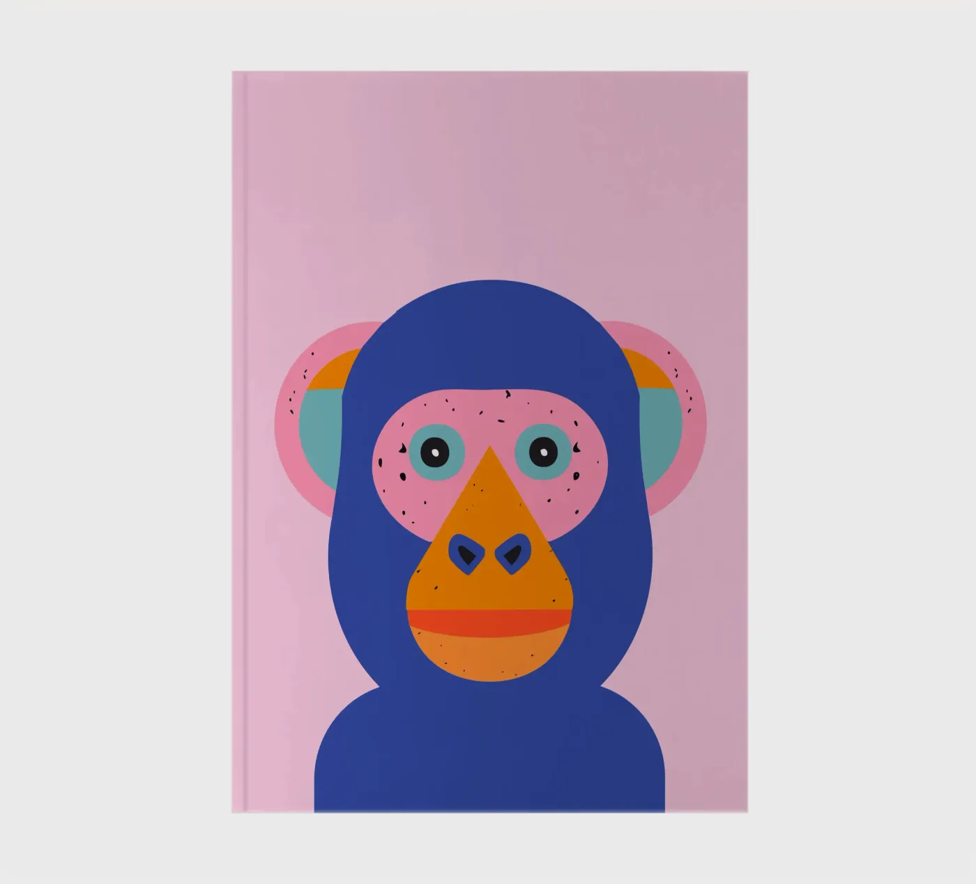 Monkey notebook by DARIA IVANOVNA