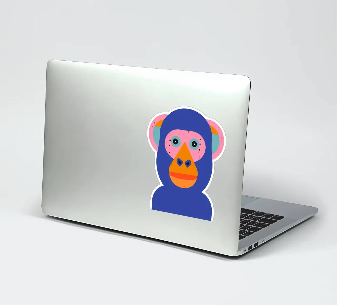 Monkey sticker by DARIA IVANOVNA