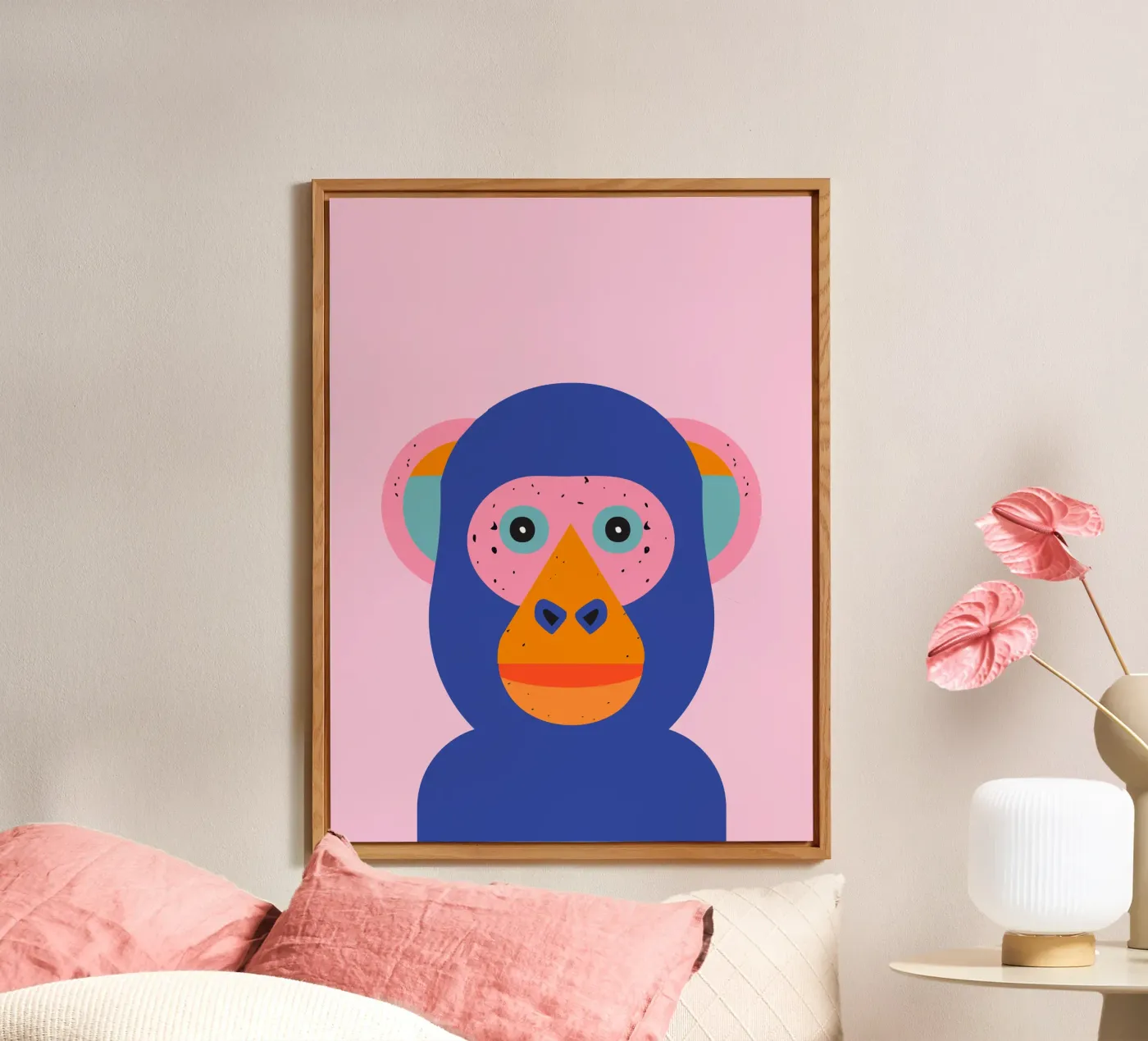 Monkey alluminio dibond da DARIA IVANOVNA