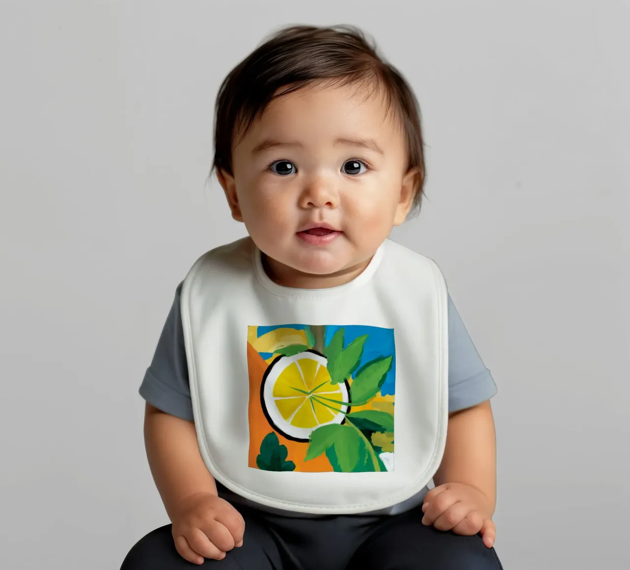 Fetta di limone luminosa bavaglino da Dawn Light