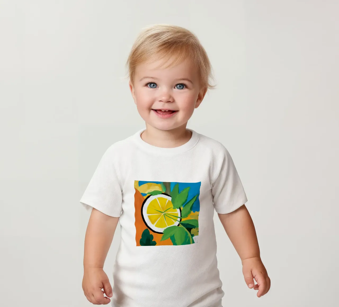 Fetta di limone luminosa maglietta neonato da Dawn Light