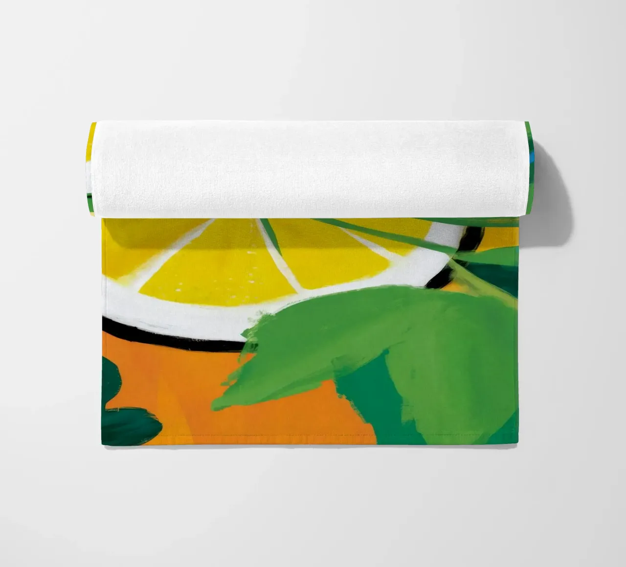 Fetta di limone luminosa telo mare da Dawn Light