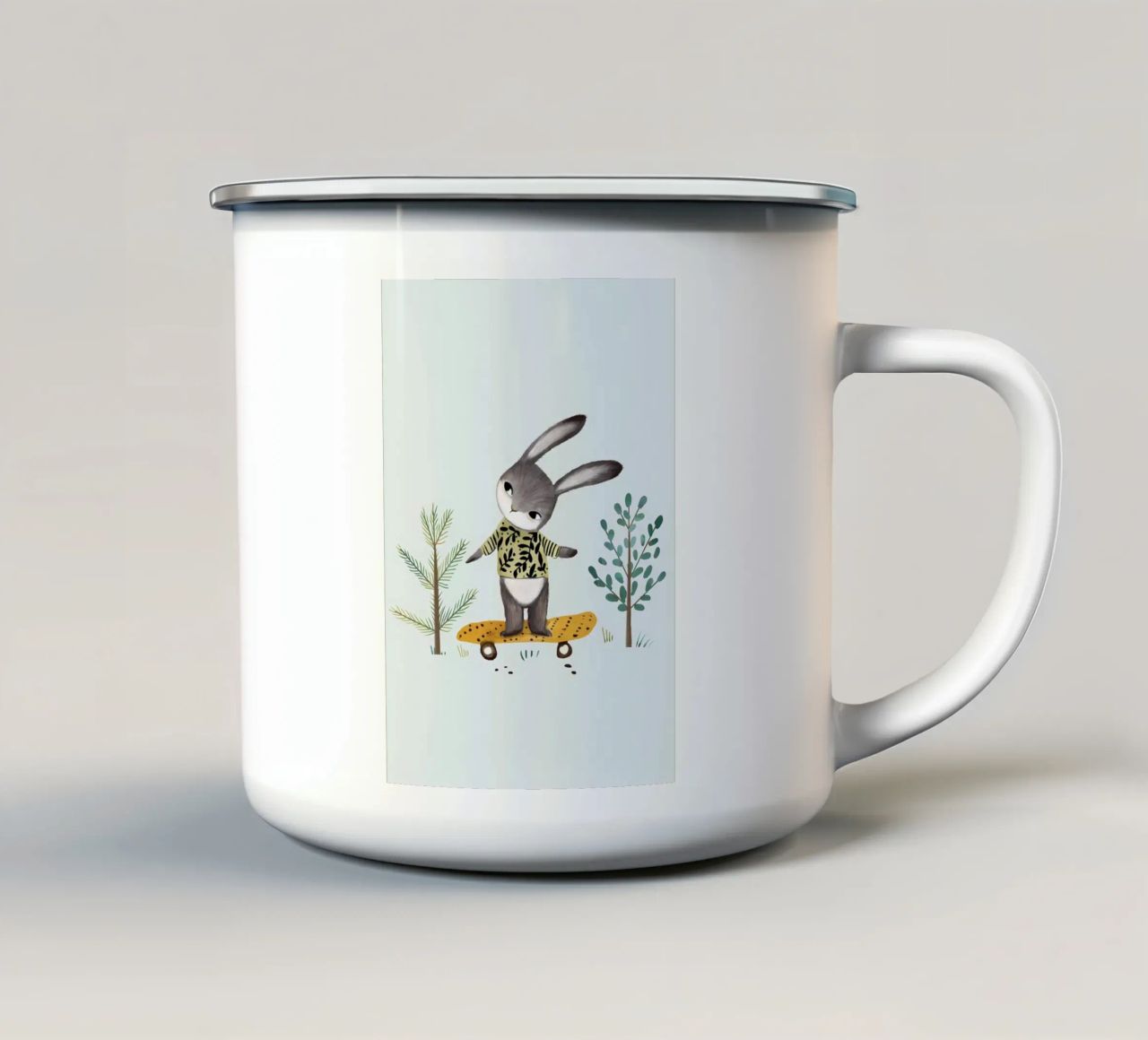 Zoom Zoom! tazza in smalto da kichirou