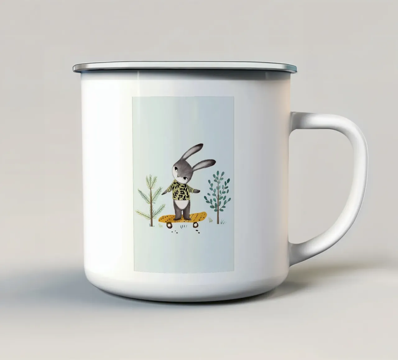 Zoom Zoom! enamel mug by kichirou