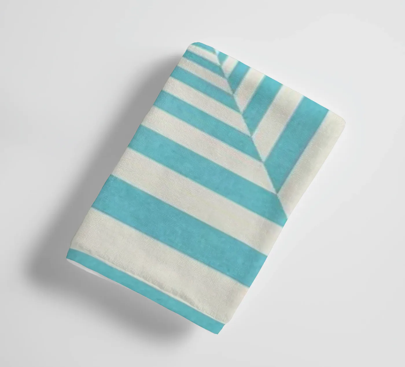 Blue badhanddoek van Lines Inside