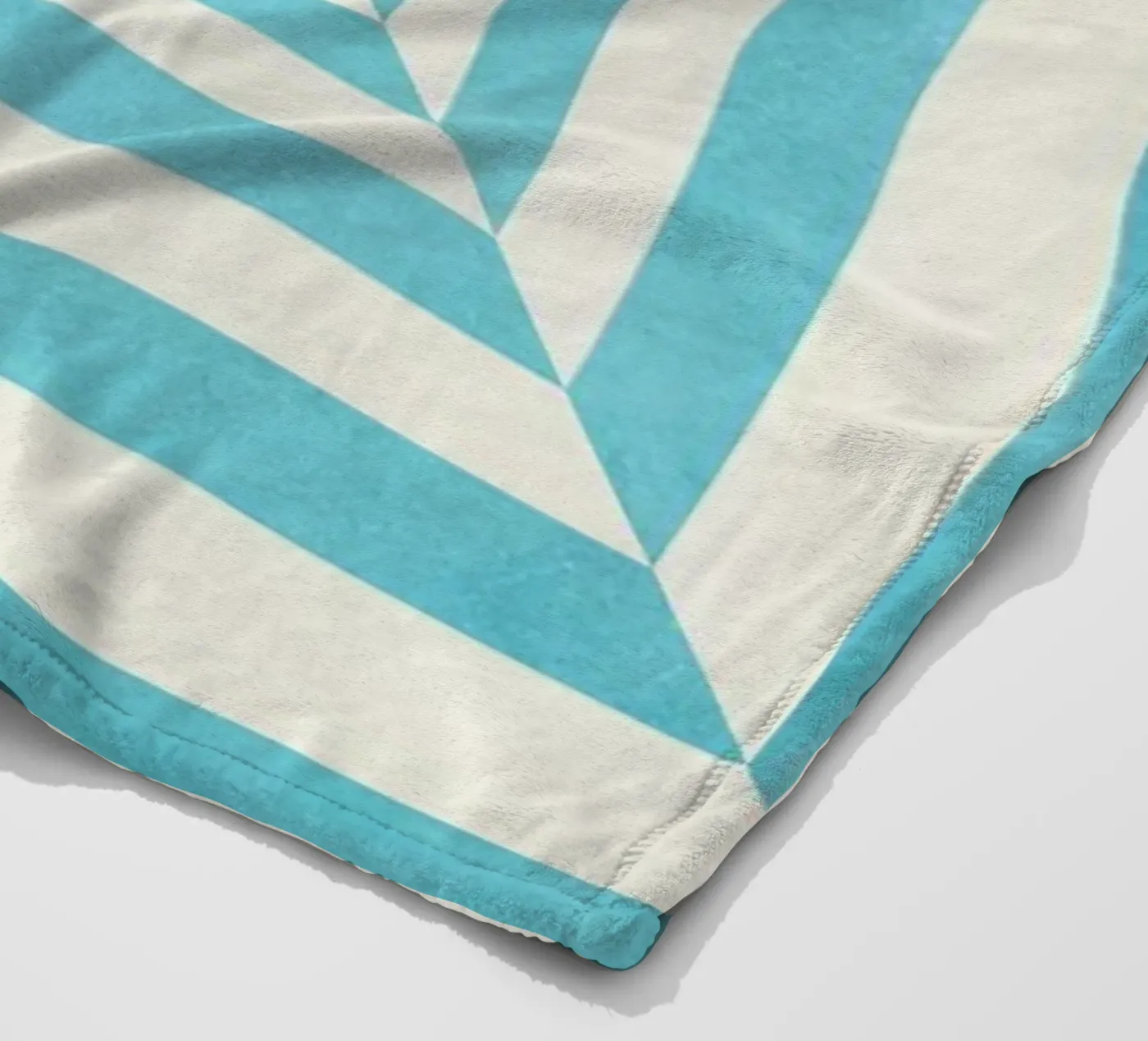 Blue fleecedeken van Abstract Joy