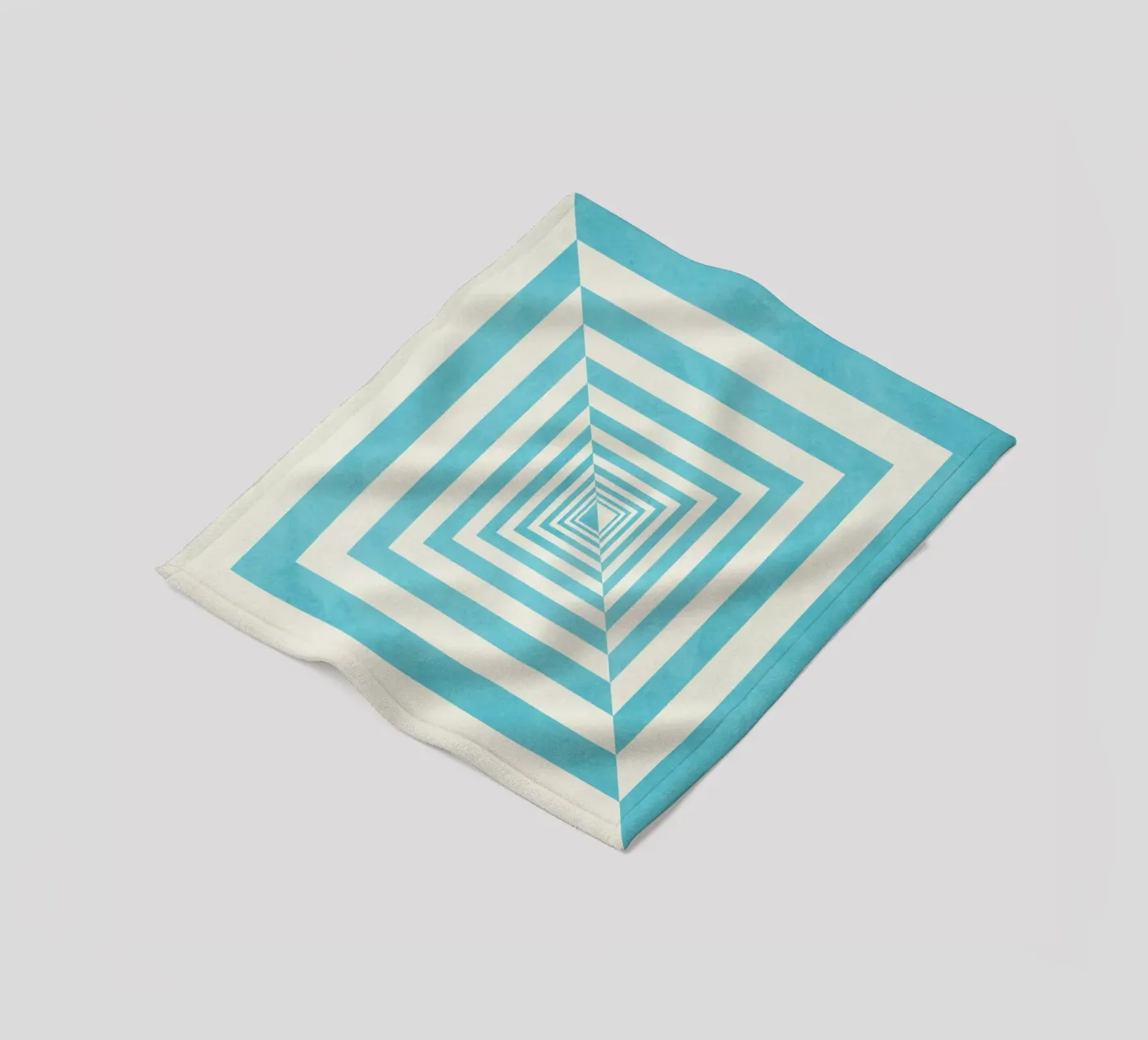 Blue fleecedeken van Lines Inside