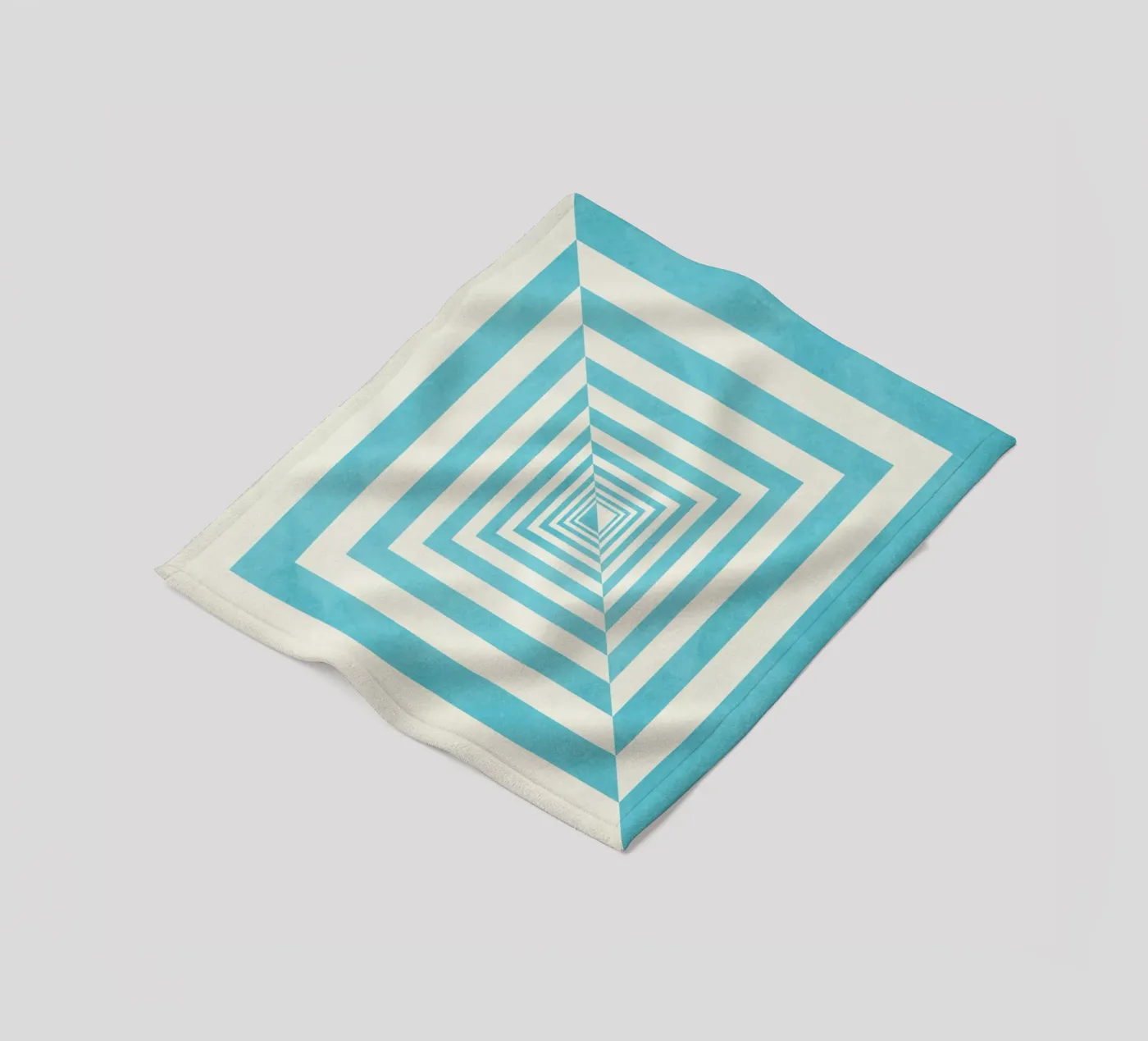 Blue fleecedeken van Abstract Joy