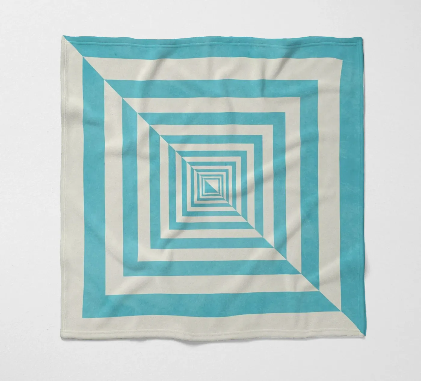 Blue fleecedeken van Abstract Joy