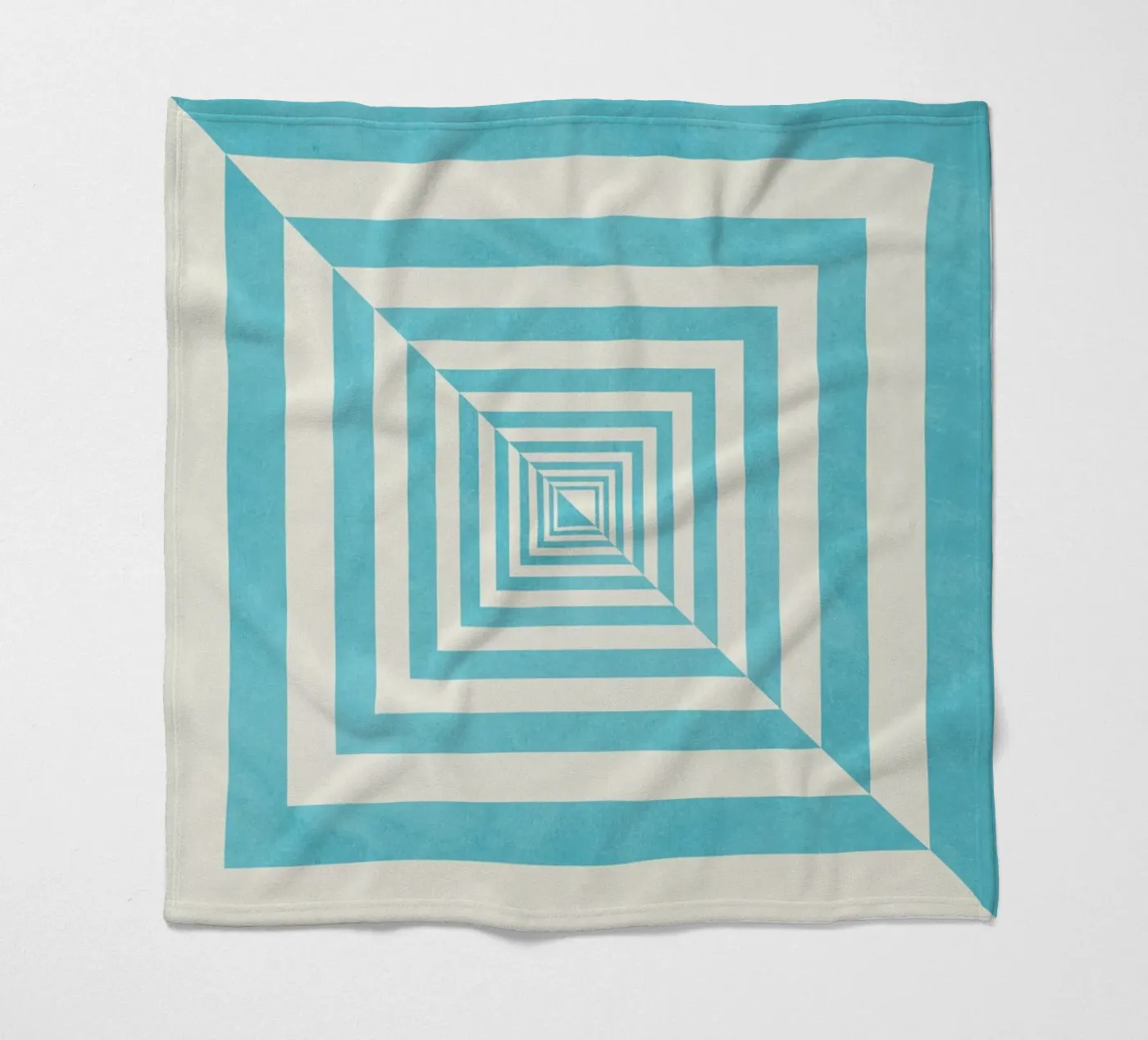 Blue fleecedeken van Lines Inside