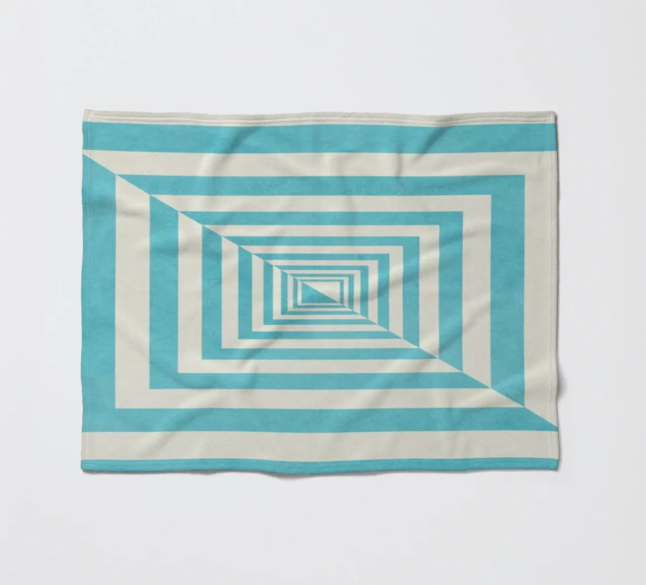 Blue fleecedeken van Abstract 888