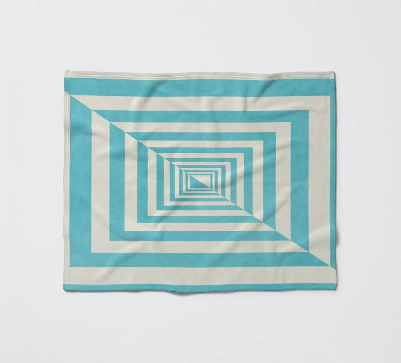 Blue fleecedeken van Abstract 888