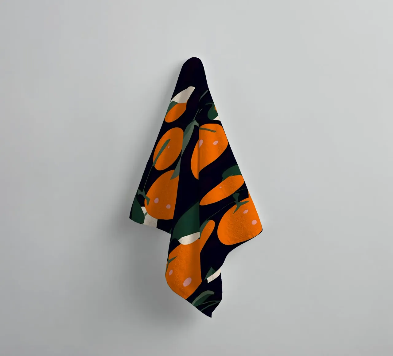 Orange Noise asciugamano da bagno da George Griefy