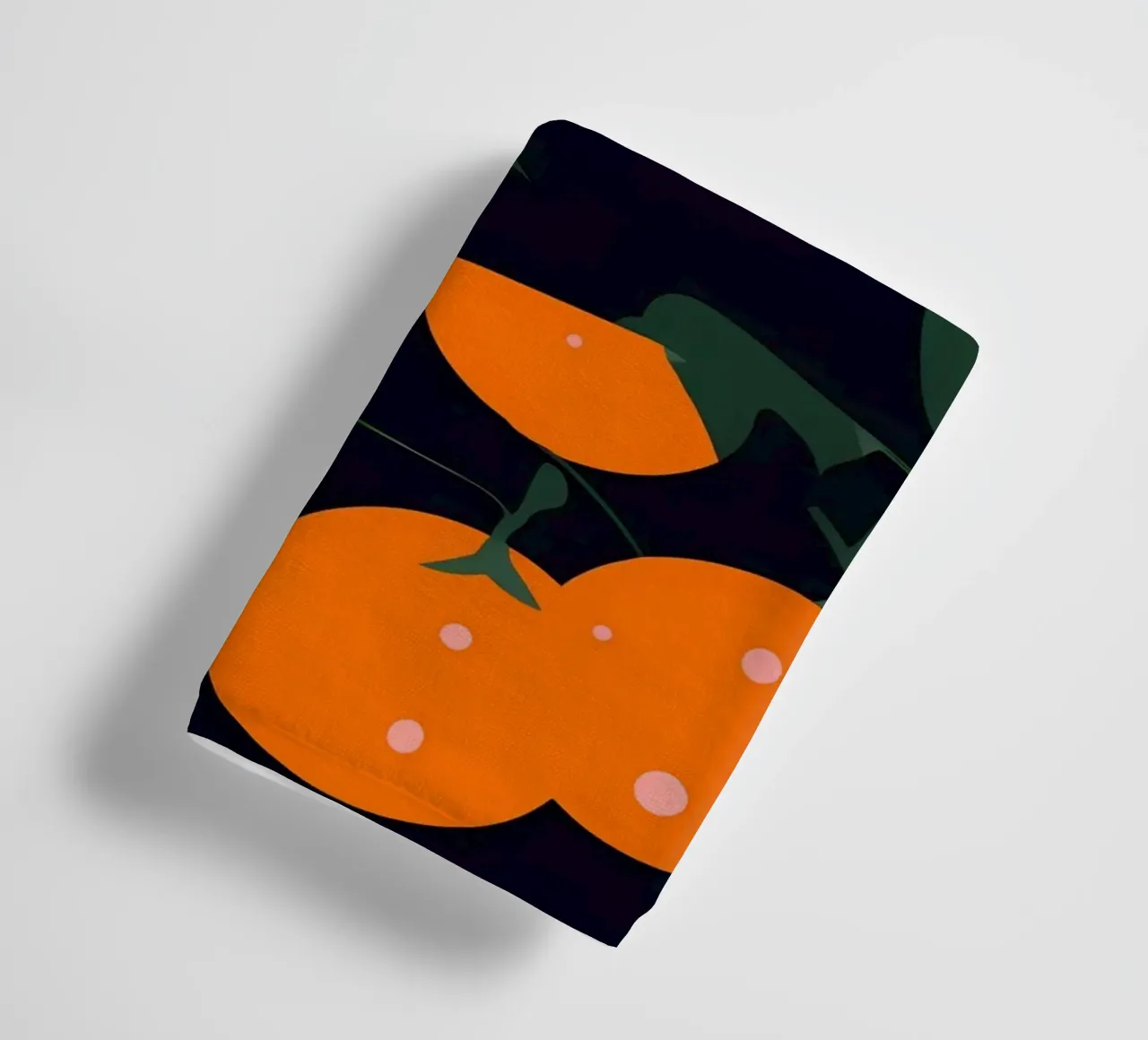 Orange Noise asciugamano da bagno da George Griefy