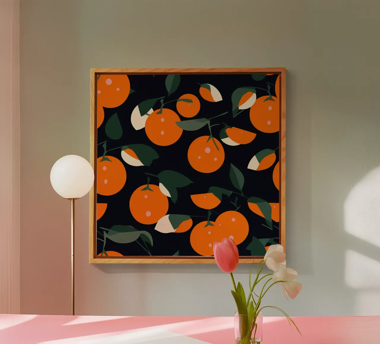 Orange Noise plexiglass da George Griefy