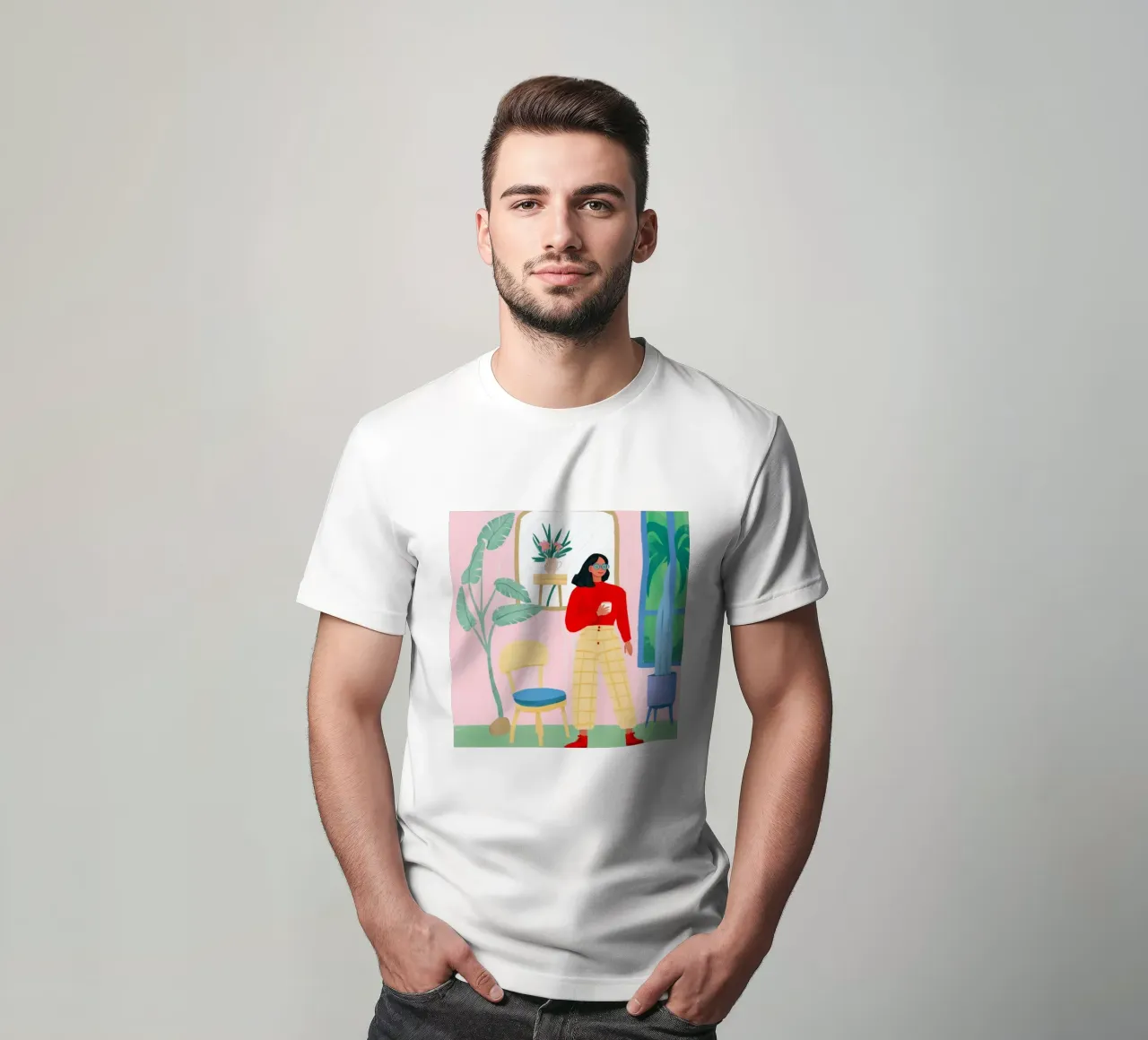 Fuga di lettura in riva al mare t-shirt da Haven Fantasy