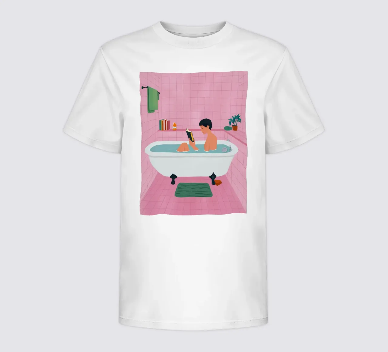 Lettura del bagnoschiuma t-shirt bambini da Pan Denim