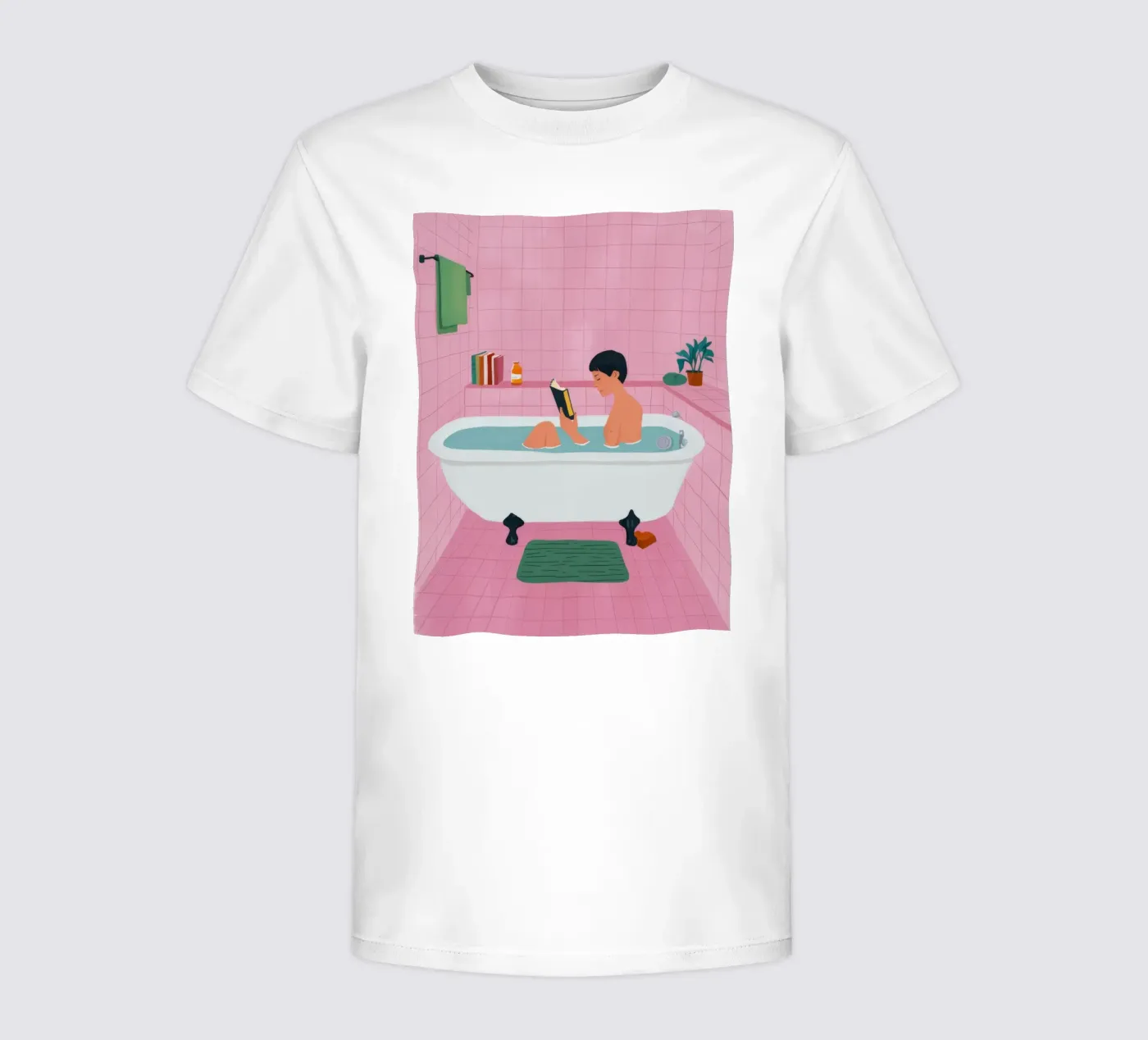 Lettura del bagnoschiuma t-shirt bambini da Pan Denim
