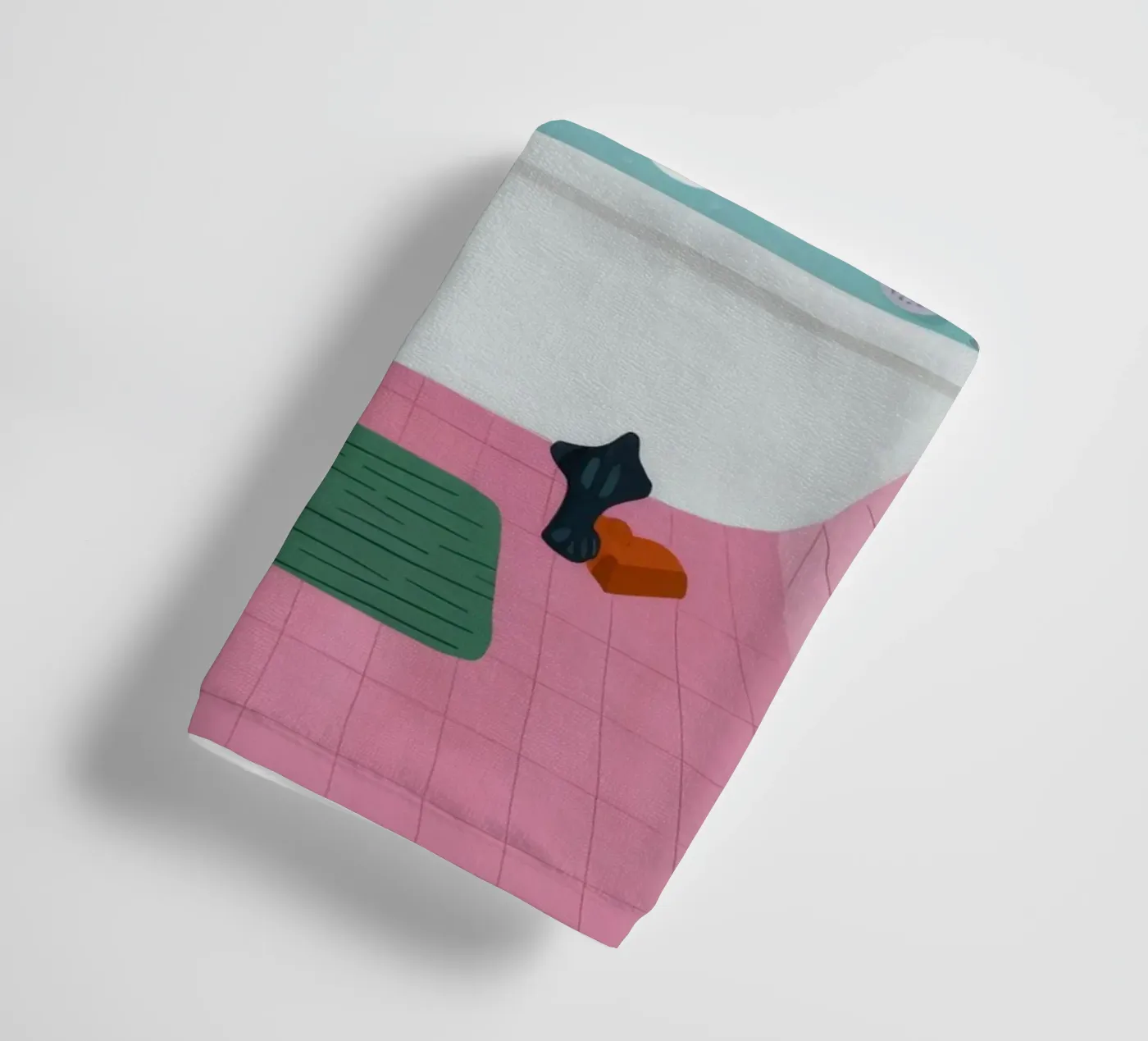 Bubble Bath Reading towel by Pan Denim