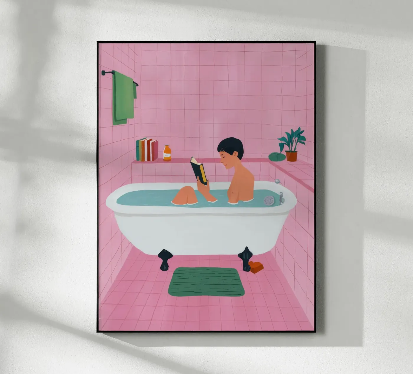 Bubble Bath Reading plexiglass da Pan Denim