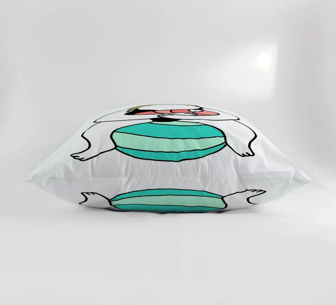 Schwitzen Print Square cuscino da Herzette