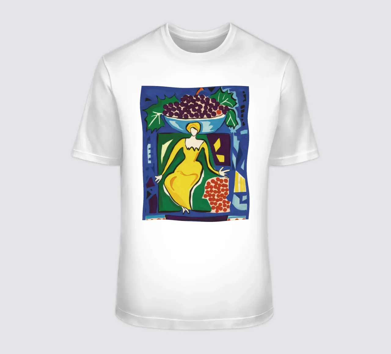 Abito giallo Dea t-shirt da Pan Denim