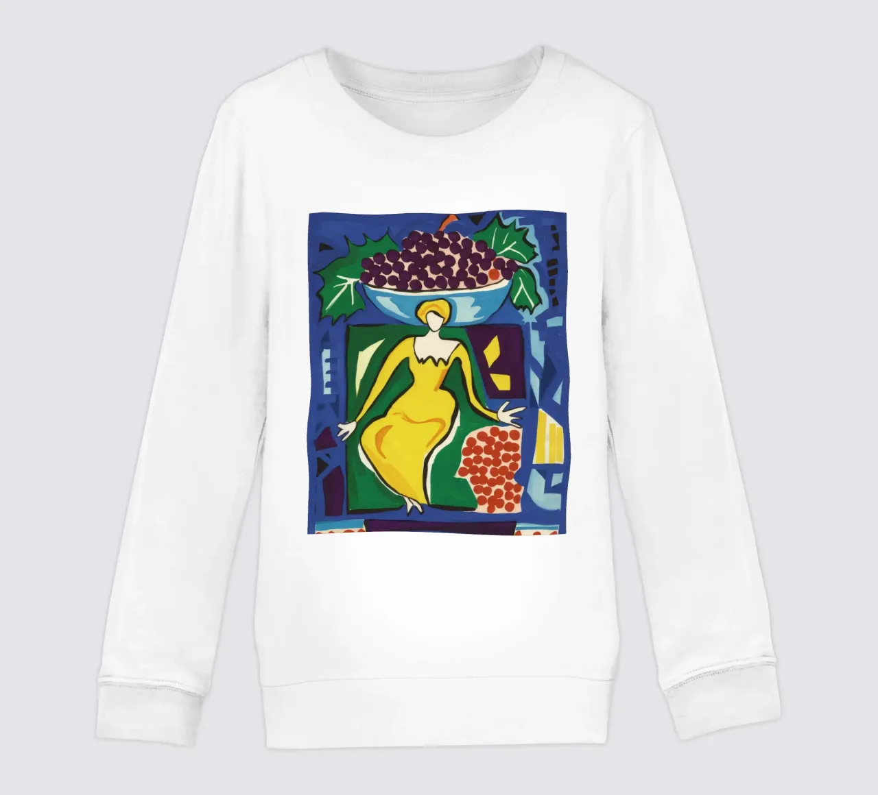 Abito giallo Dea felpa bambino da Pan Denim