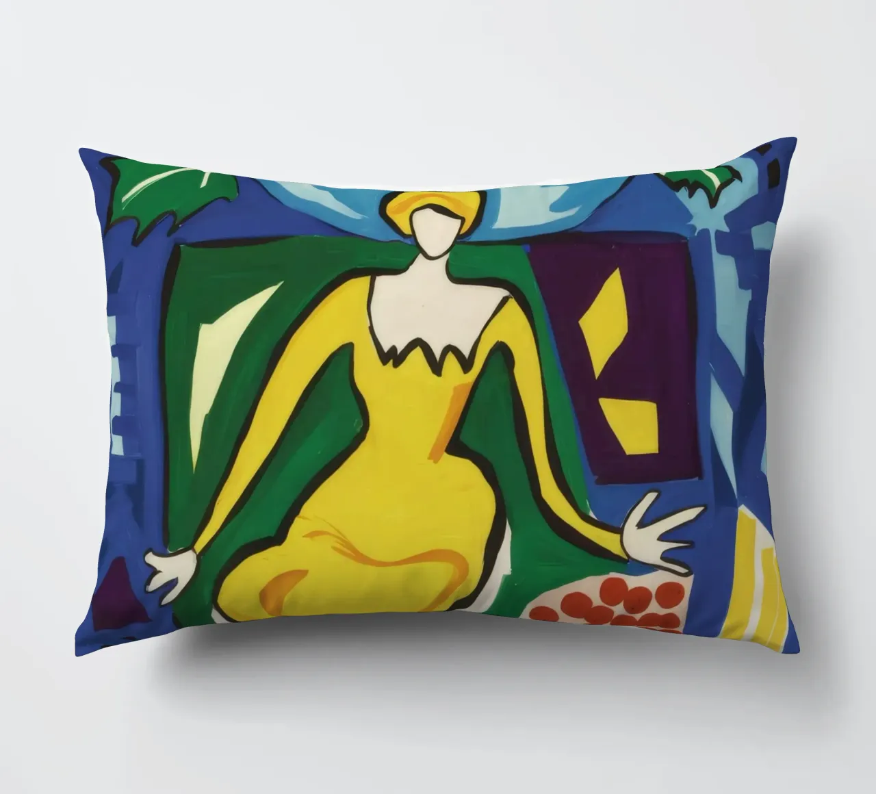 Abito giallo Dea cuscino da Pan Denim