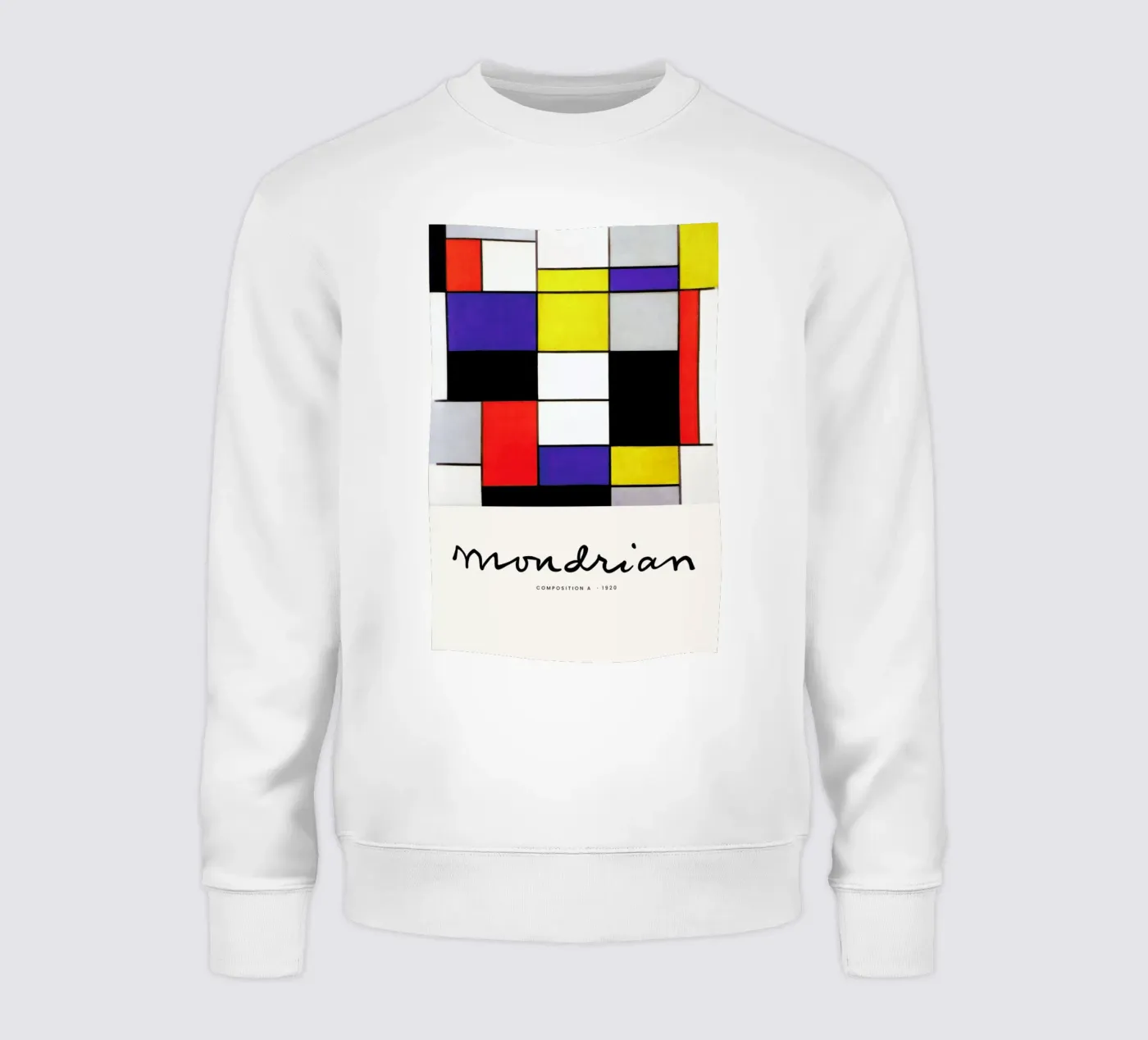 Mondrian – Signed Composition 2 felpa da Vintage by JUNIQE